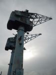 Saford Quays Cranes